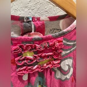 Carter's Pink Floral Long Sleeve Tee